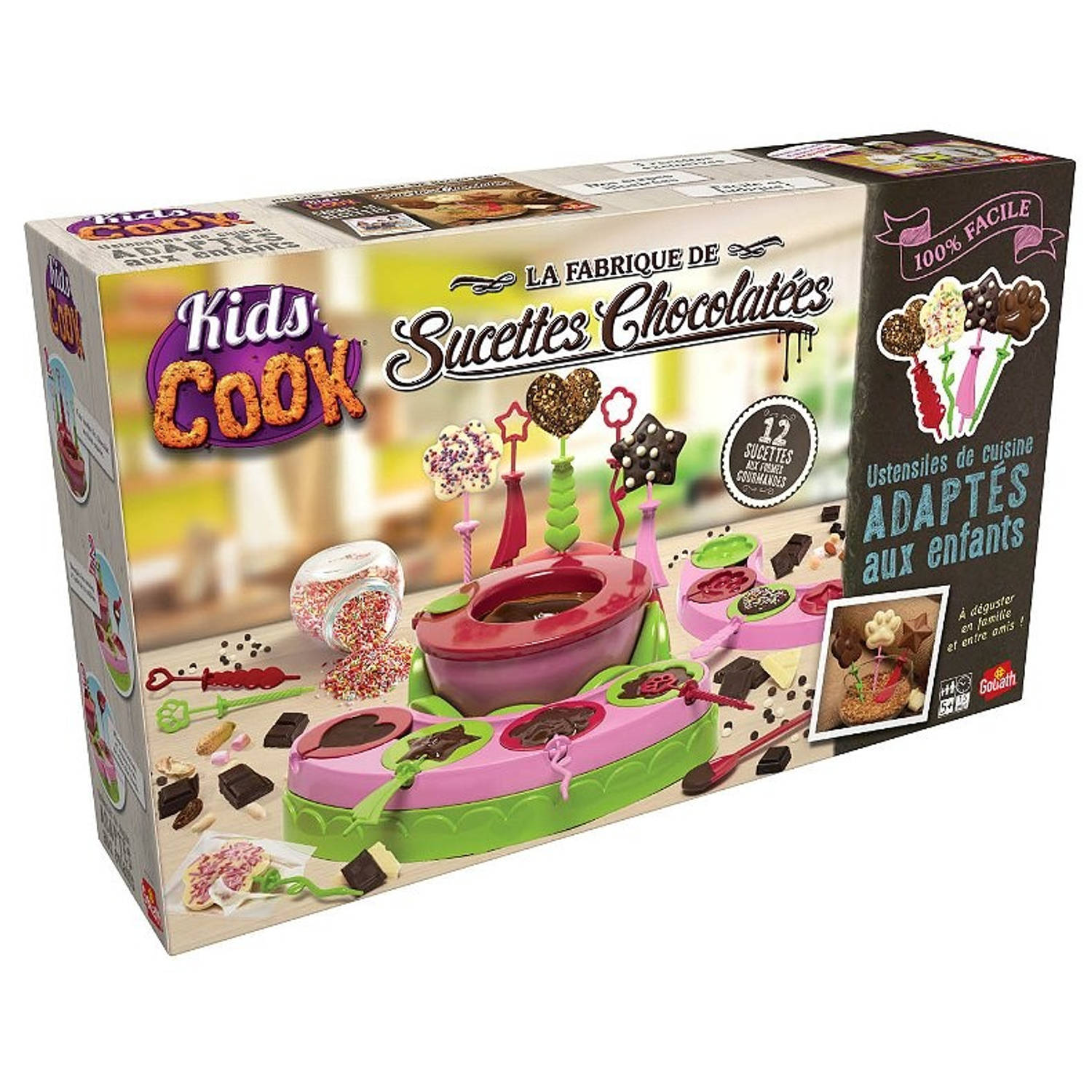 Kids Cook Sucettes Chocolatées - Chocolate Lolly Factory