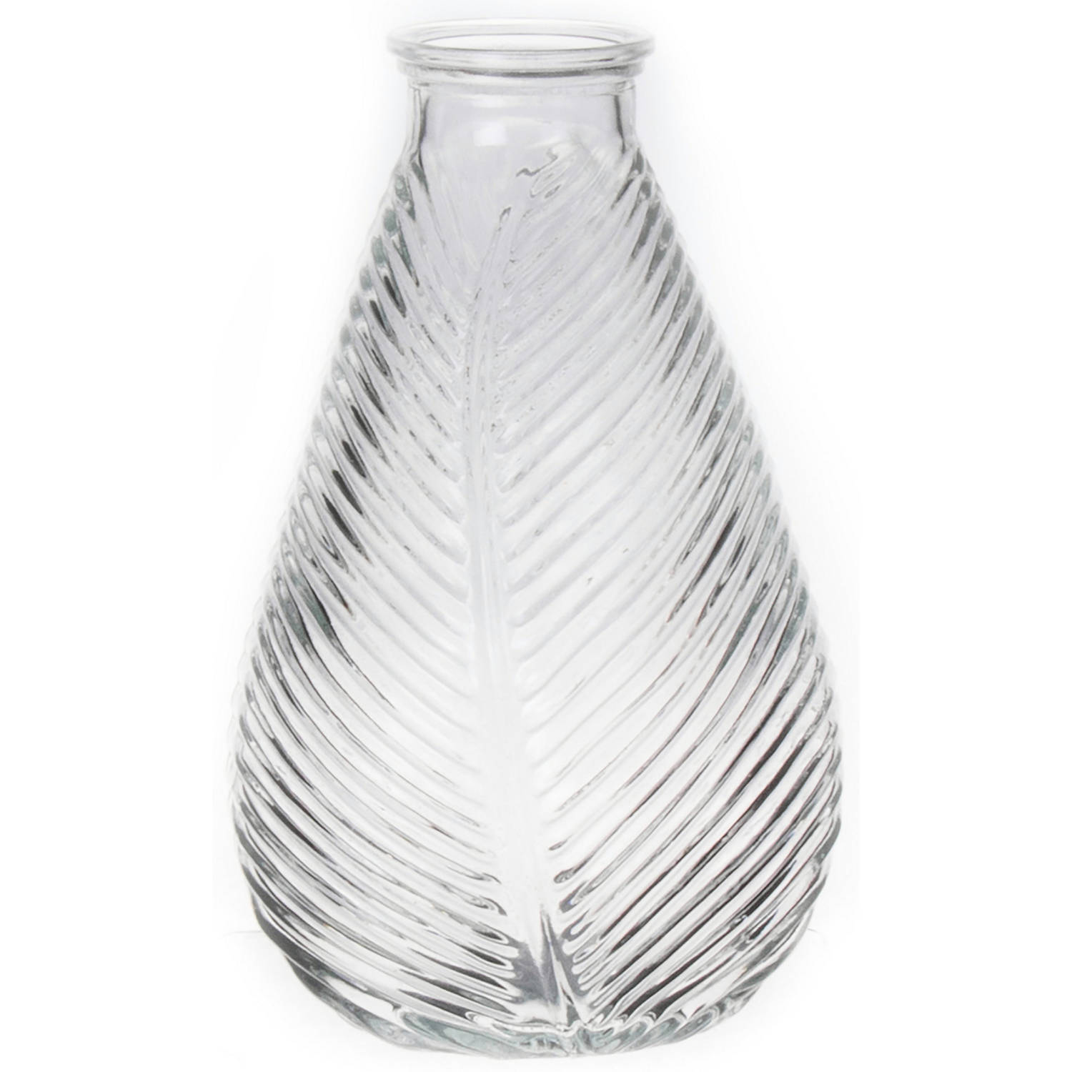 Bloemenvaas Helder Transparant Glas D14 X H23 Cm Vazen