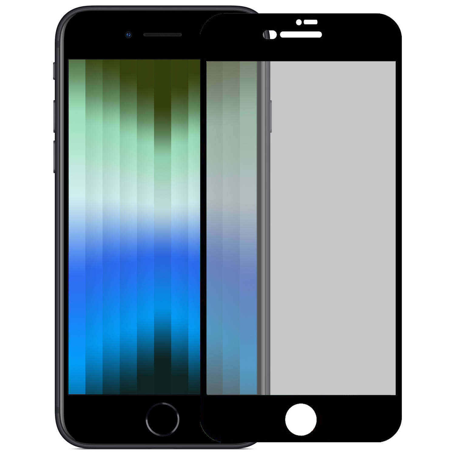 Basey Apple iPhone SE (2022) Screenprotector Screen Protector Beschermglas Beschermglas Tempered Glass