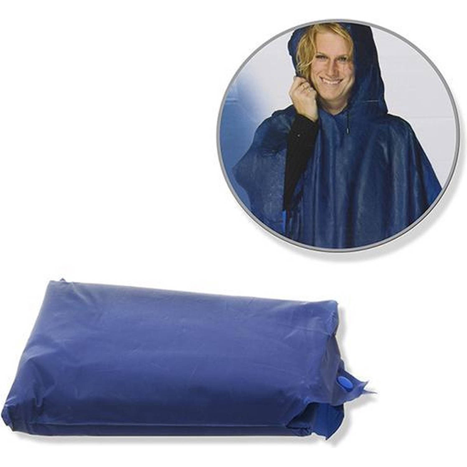 Regenponcho Regenpak - - Regen - Jas - Geschikt voor personen van 155 tot 190 cm |