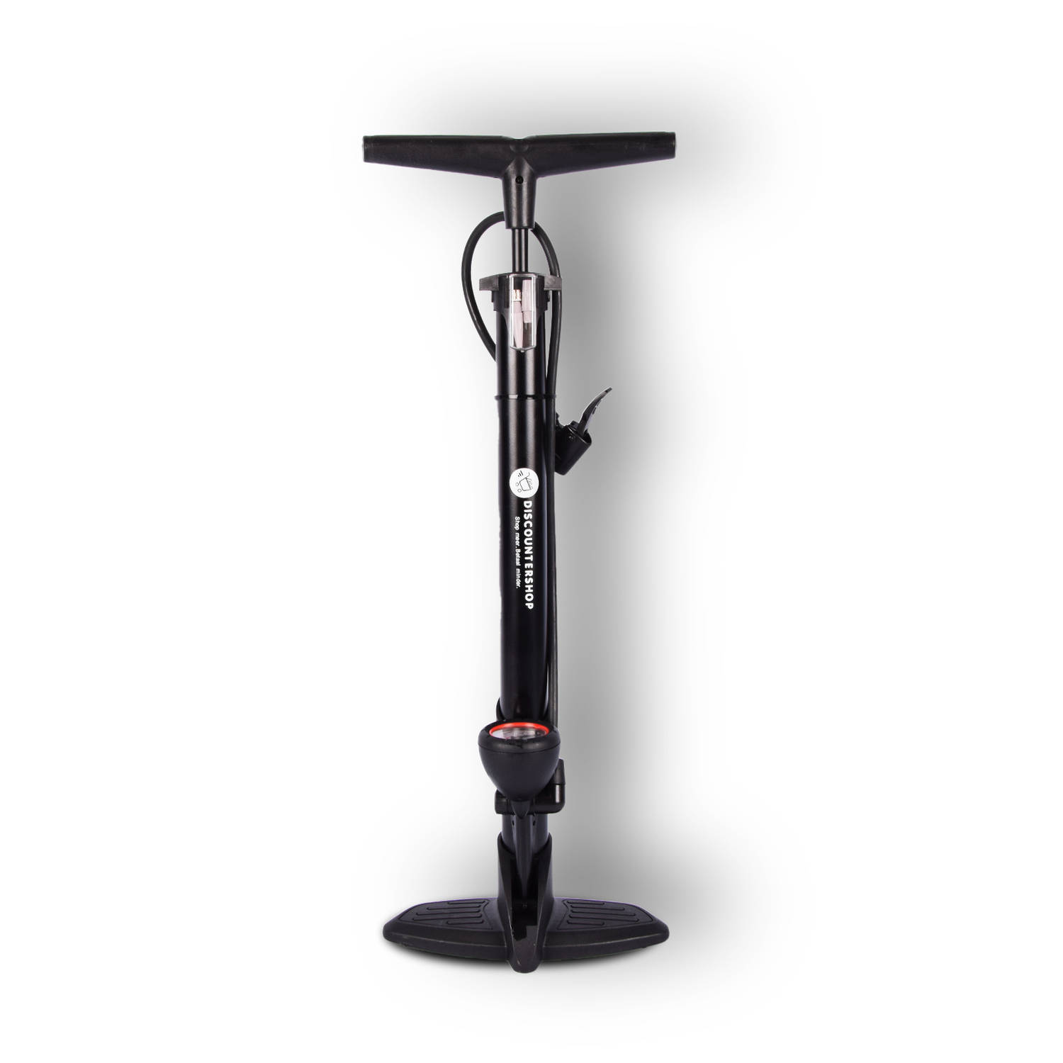 Fietspomp Met Drukmeter 12 Bar Inclusief Adapters Voor Verschillende Ventielen Bike Pump Fietspomp S
