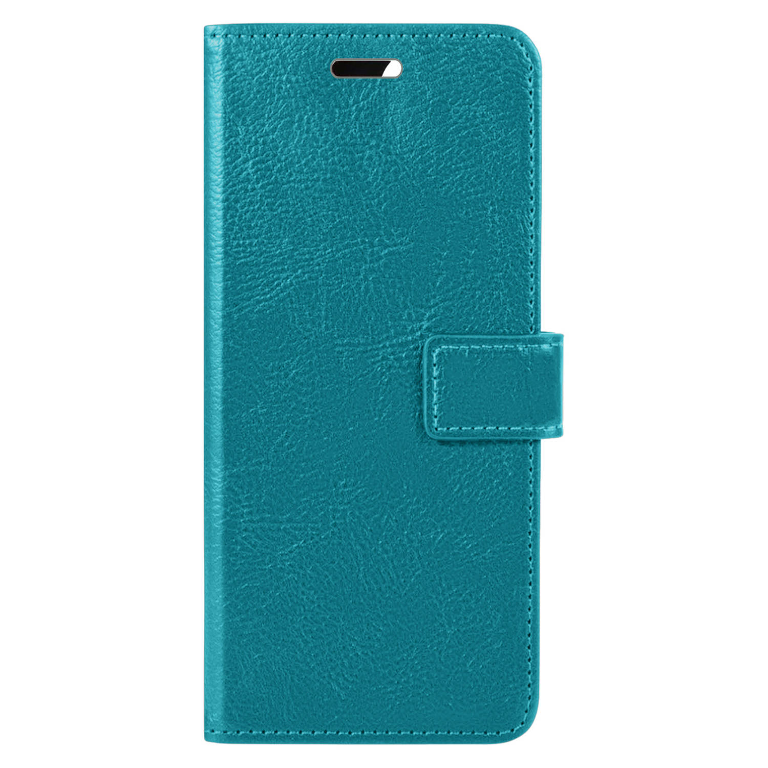 Samsung Galaxy S23 Ultra Hoesje Bookcase Hoes Flip Case Book Cover - Samsung Galaxy S23 Ultra Hoes Book Case Hoesje - Turquoise
