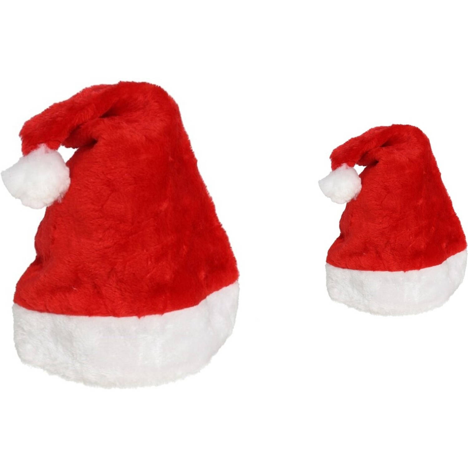2 Stuks Kerstmuts |Merry Christmas |100% Polyester luxe kerstmuts voor kinderen | Kerstmutsen