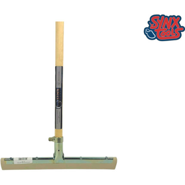 Synx Tools Vloertrekker 55cm Wit synthetisch rubber - Trekkers/moppen - Dweilen - Schoonmaakartikelen - Vloerreiniger