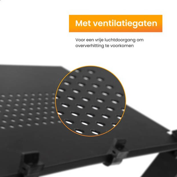 R2B Laptoptafel Verstelbaar en Opvouwbaar - Laptop standaard Verstelbaar - Laptopstandaard - Laptopverhoger