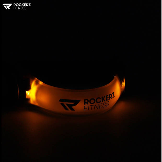Rockerz Fitness® - Hardloop verlichting - Hardloop lampjes incl batterijen - Water resistant - Geel