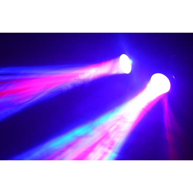 Disco Licht Moonflower - BeamZ Nomia - Muziekgestuurd - 20 Watt - RGBW - 80 Leds