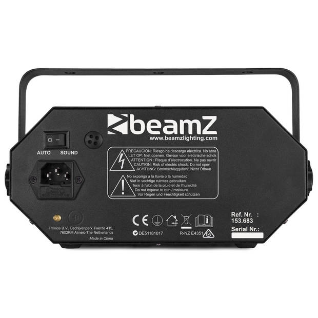 BeamZ LEDWAVE Discolaserprojector Zwart