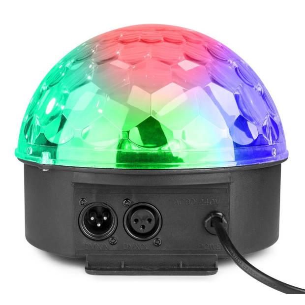 Mini LED Discobal met Afstandsbediening - BeamZ JB90R - DMX en Muziekgestuurd