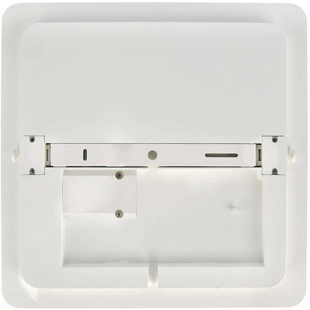 LED Plafondlamp - Plafondverlichting - Badkamerlamp - Andres - Opbouw Vierkant 30W - Waterdicht IP54 - Helder/Koud Wit