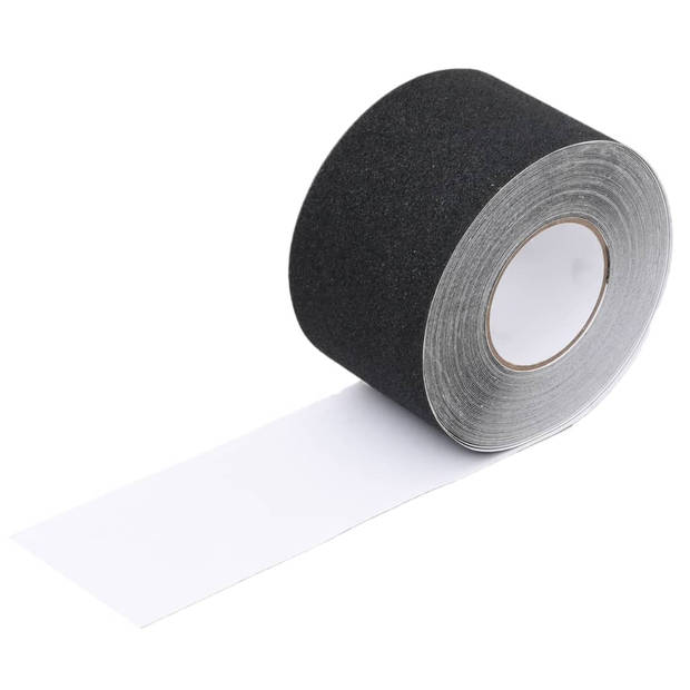 vidaXL Anti-sliptape 0,1x20 m PVC zwart