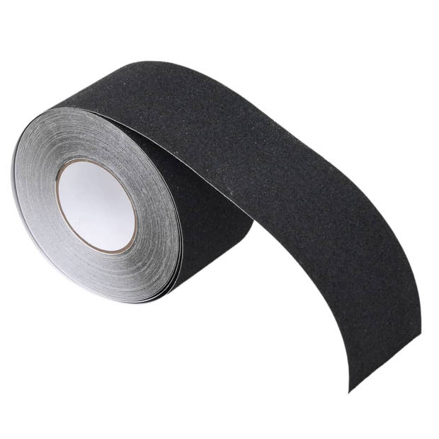 vidaXL Anti-sliptape 0,1x20 m PVC zwart