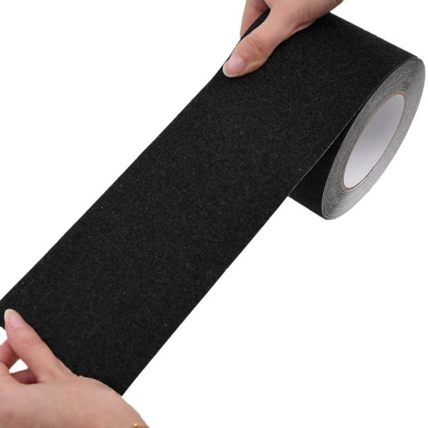 The Living Store Antislip Tape - 10 cm x 10 m - Weerbestendig PVC - Sterke lijm