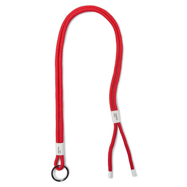 Copenhagen Design - Sleutelhanger Verstelbaar - Red 2035 - Nylon - Rood