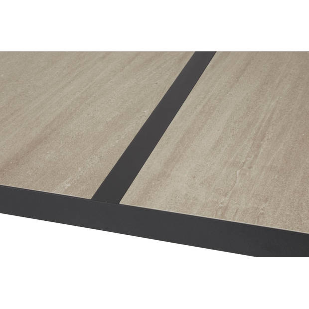 Kenny tuintafel 90x195 cm beige.