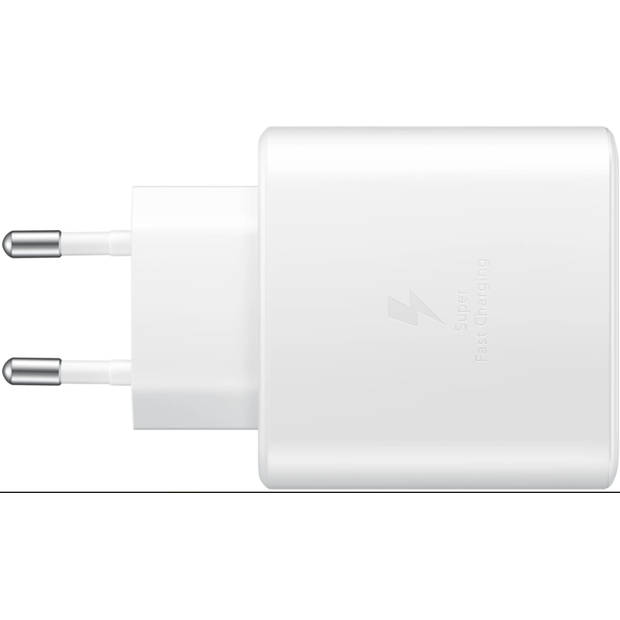 Samsung USB-C Adapter 45W EP-TA845 Wit Met Kabel