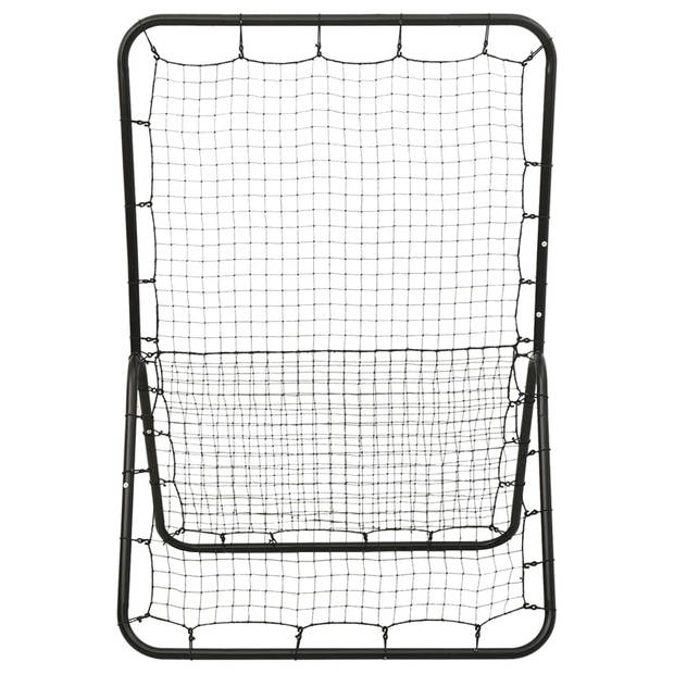 vidaXL Honkbal- en softbalnet 121,5x98x175 cm metaal