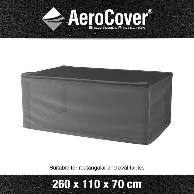 Platinum Aerocover tuintafelhoes 260x110x70 cm.