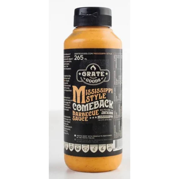 Mississippi Comeback Saus 265 ml Grate Goods Hortus