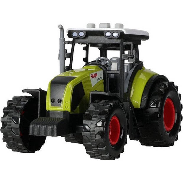 Speelgoed Tractor met aanhangers - Licht en geluid - 26 cm