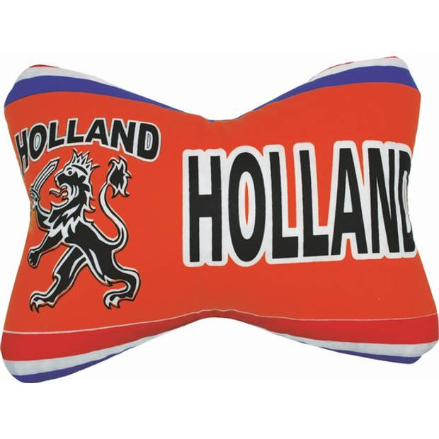 Nekkussen - Holland & Leeuw - opdruk - EK/WK - Oranje - 17 x 24 cm - 2 stuks