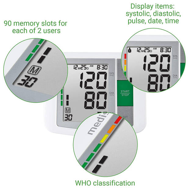 medisana BU A57 Bovenarm bloeddrukmeter 