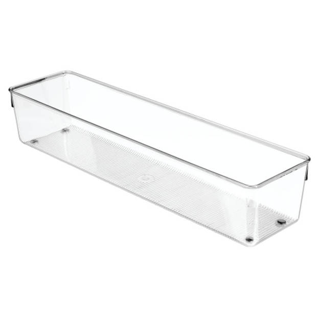 iDesign - Lade Organizer, 10.2 x 40.6 x 7.6 cm, Kunststof, Transparant - iDesign Linus