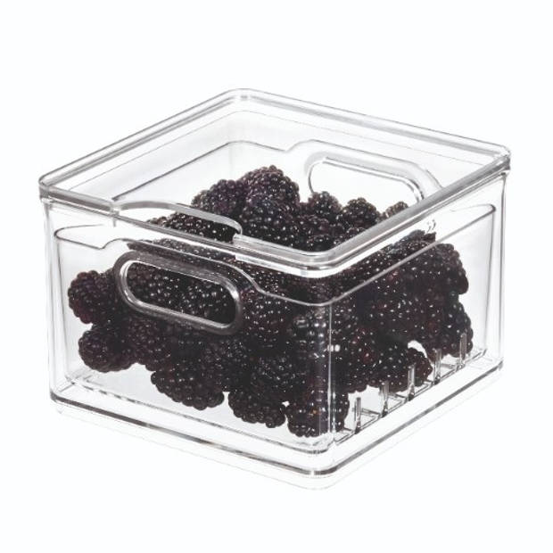 iDesign - Opbergbox voor Fruit, Klein, 15.2 x 15.2 x 10.7 cm, Kunststof – iDesign The Home Edit