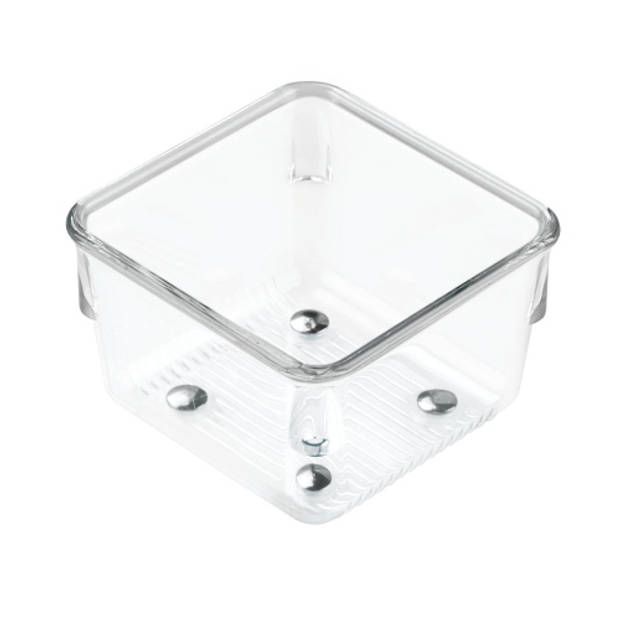 iDesign - Lade Organizer, 7.6 x 7.6 x 5.1 cm, Kunststof, Transparant - iDesign Linus