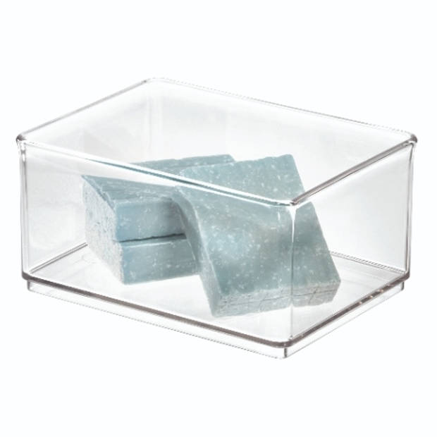 iDesign - Opbergbox, Medium, 16.5 x 12 x 8.5 cm, Kunststof – iDesign The Home Edit