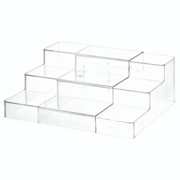 Keukenkast Organizer, Uitschuifbaar, 26 x 29.2 x 12.7 cm, Kunststof - iDesign The Home Edit