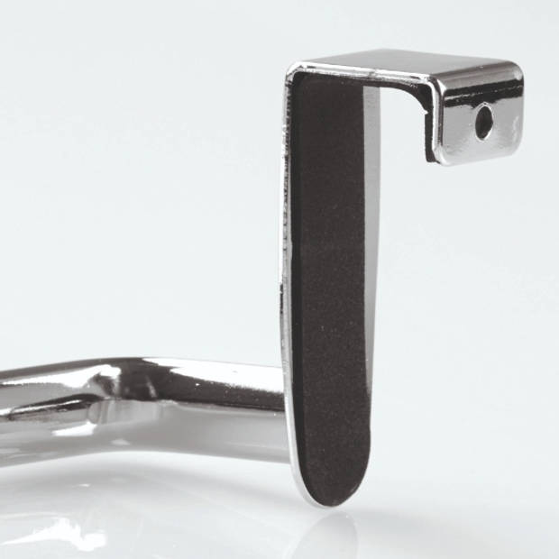 iDesign - Handdoekhouder, Ophangbaar, 5.3 x 26.7 x 17.8 cm, RVS, Zilver - iDesign Axis