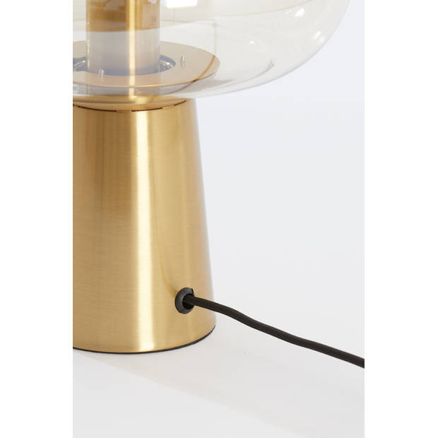 Light & Living - Tafellamp MISTY - 30x30x46cm - Oranje