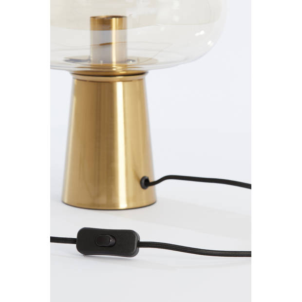 Light & Living - Tafellamp MISTY - 30x30x46cm - Oranje