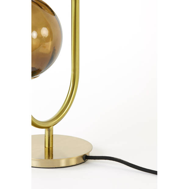 Light & Living - Tafellamp MAGDALA - 33x18x43cm - Bruin