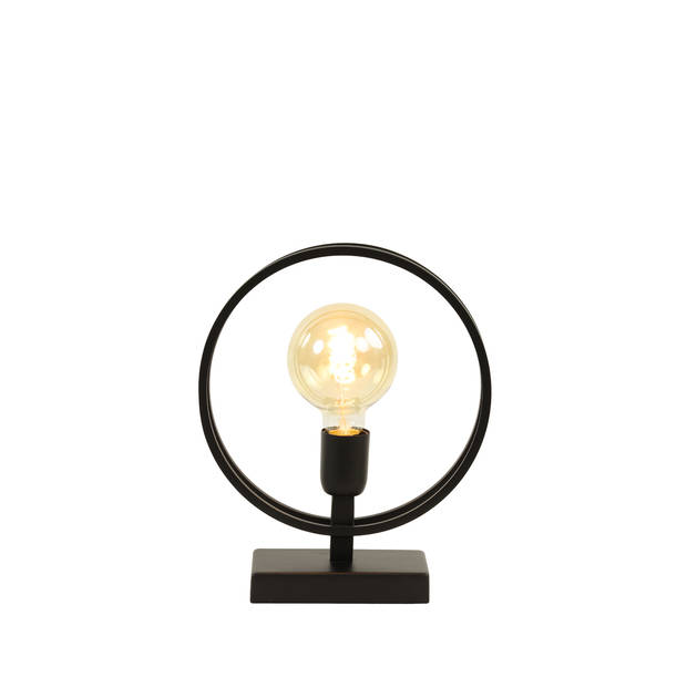 Light & Living - Tafellamp RUDRA - 25x10x30cm - Zwart