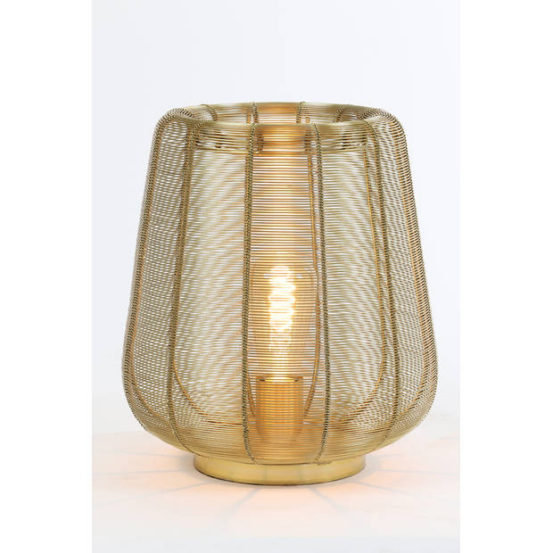 Light & Living - Tafellamp ADETA - Ø29x31.5cm - Goud