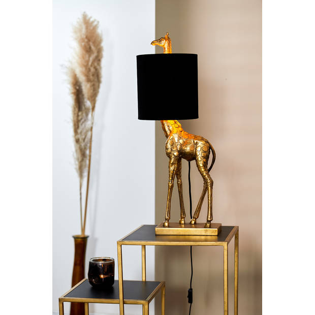 Light & Living - Tafellamp GIRAFFE - 28x20x68cm - Brons