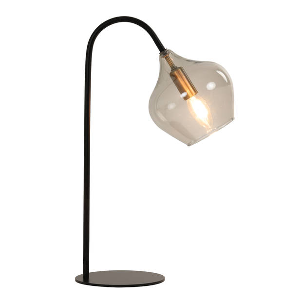 Light & Living - Tafellamp RAKEL - 28x17x50.5cm - Zwart