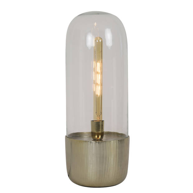 Light & Living - Tafellamp KALEMA - 20x20x58.5cm - Goud