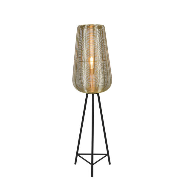 Light & Living - Vloerlamp ADETA - Ø37x135cm - Goud