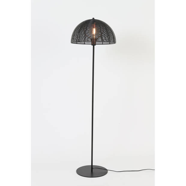 Light & Living - Vloerlamp KLOBU - 40x40x141cm - Zwart