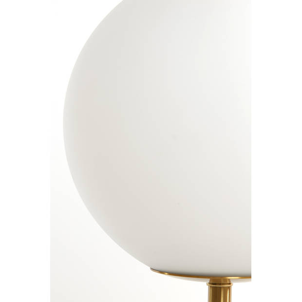 Light & Living - Tafellamp MEDINA - Ø20x35cm - Wit