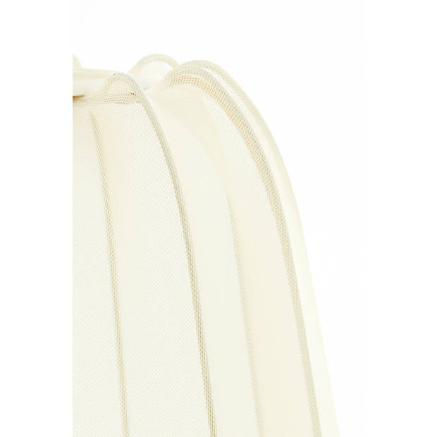 Light & Living - Tafellamp PLUMERIA - Ø25x45cm - Beige