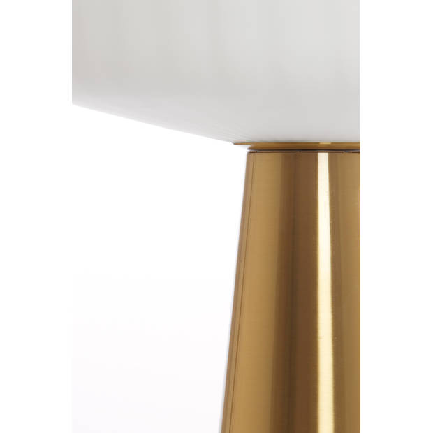 Light & Living - Tafellamp PLEAT - Ø30x45cm - Wit