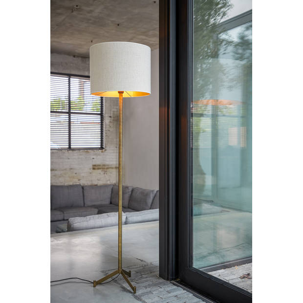Light & Living - Vloerlamp DENNIS - Ø30x131cm - Brons