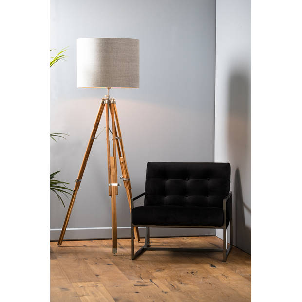 Light & Living - Vloerlamp MATISSE - 103.5x86x160cm - Bruin