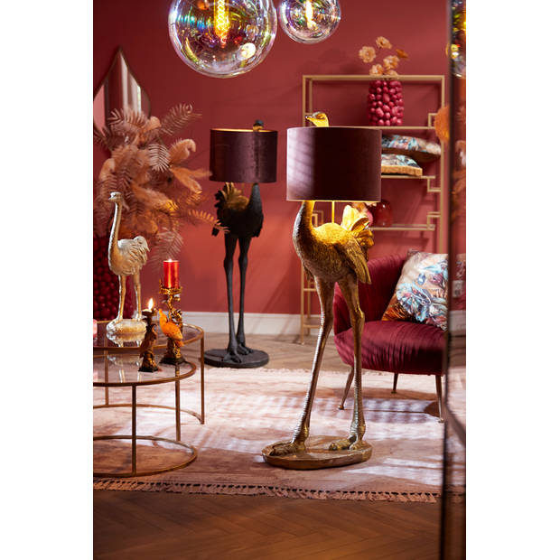 Light & Living - Vloerlamp OSTRICH - 62x50x146.5cm - Brons