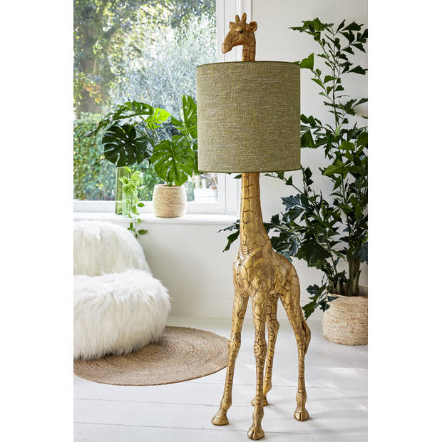 Light & Living - Vloerlamp GIRAFFE - 44x33.5x184cm - Brons