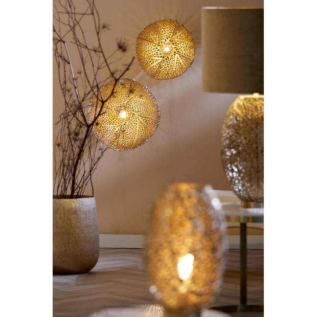 Light & Living - Wandlamp SINULA - Ø45x22cm - Goud